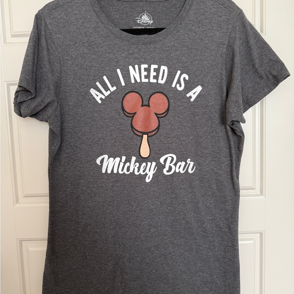 Disney Parks “All I Need is a Mickey Bar” T-shirt – Official Disney Merchandise
